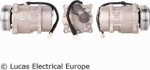 Lucas Electrical ACP120 - Compressor, air conditioning car-mod.net
