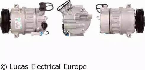 Lucas Electrical ACP855 - Compressor, air conditioning car-mod.net