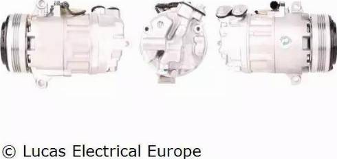 Lucas Electrical ACP345 - Compressor, air conditioning car-mod.net