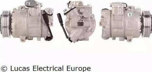 Lucas Electrical ACP231 - Compressor, air conditioning car-mod.net