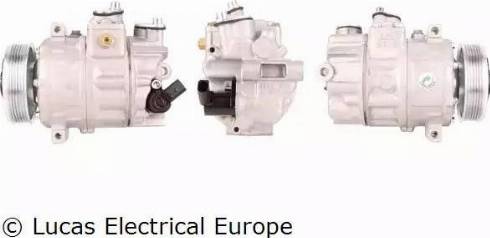 Lucas Electrical ACP222 - Compressor, air conditioning car-mod.net