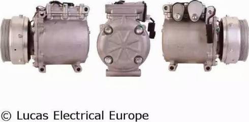 Lucas Electrical ACP780 - Compressor, air conditioning car-mod.net