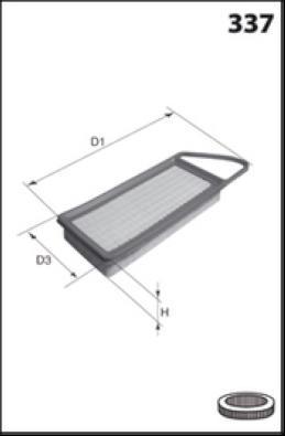 Lucas Filters LFAF642 - Engine Air Filter car-mod.net