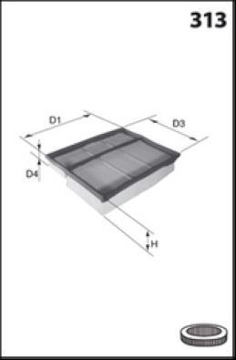 Lucas Filters LFAF520 - Engine Air Filter car-mod.net