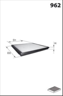 Lucas Filters LFCP141 - Filter, interior air car-mod.net