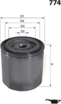Lucas Filters LFOS138 - Oil Filter car-mod.net