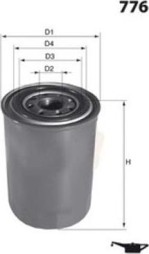 Lucas Filters LFOS176 - Oil Filter car-mod.net
