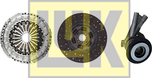 LUK 640 3035 33 - Clutch Kit car-mod.net