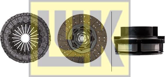LUK 640 3031 00 - Clutch Kit car-mod.net