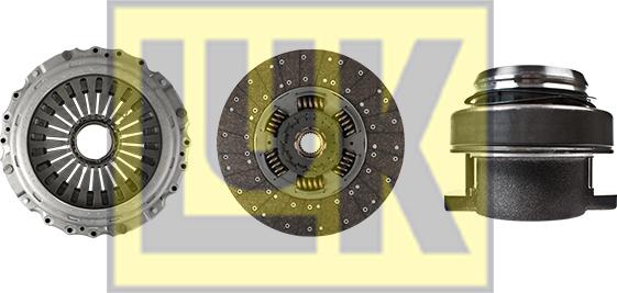 LUK 643 3447 00 - Clutch Kit car-mod.net