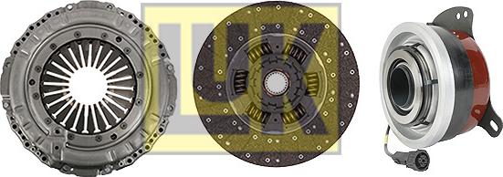 LUK 643 3455 33 - Clutch Kit car-mod.net