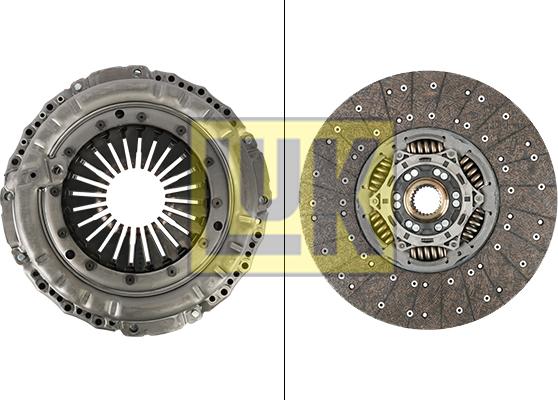 LUK 643 3456 09 - Clutch Kit car-mod.net