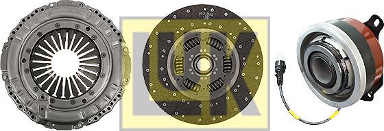 LUK 643 3463 33 - Clutch Kit car-mod.net