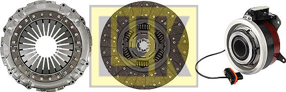 LUK 643 3467 33 - Clutch Kit car-mod.net