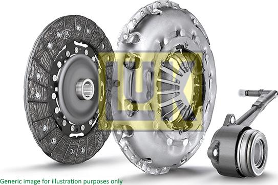 LUK 620 3119 33 - Conversion Set, clutch car-mod.net