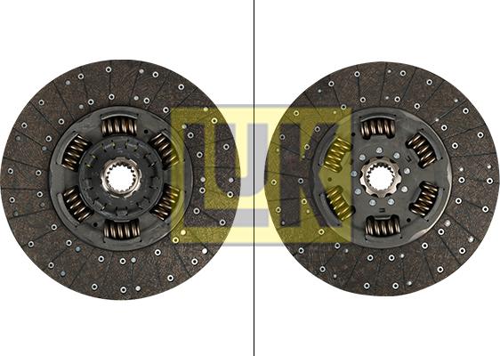 LUK 343 0189 10 - Clutch Disc car-mod.net