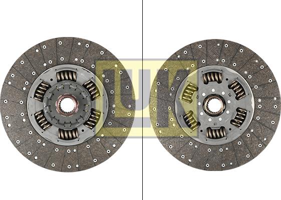 LUK 343 0134 10 - Clutch Disc car-mod.net