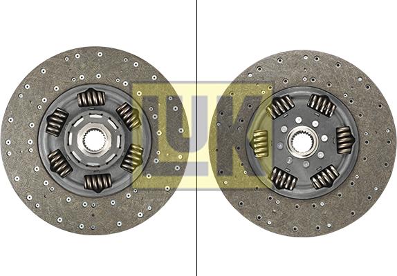 LUK 343 0181 10 - Clutch Disc car-mod.net