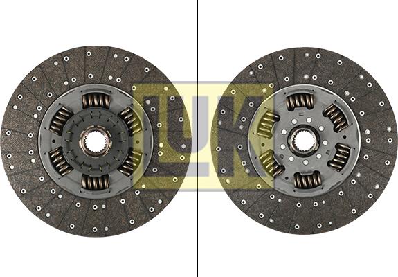 LUK 343 0248 10 - Clutch Disc car-mod.net