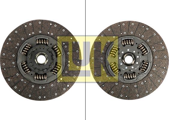 LUK 343 0261 10 - Clutch Disc car-mod.net