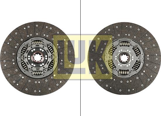 LUK 343 0229 10 - Clutch Disc car-mod.net