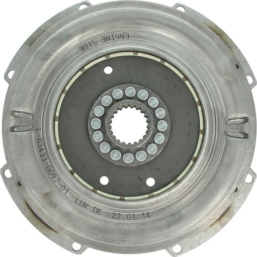 LUK 370 0109 10 - Torsion Damper, clutch car-mod.net