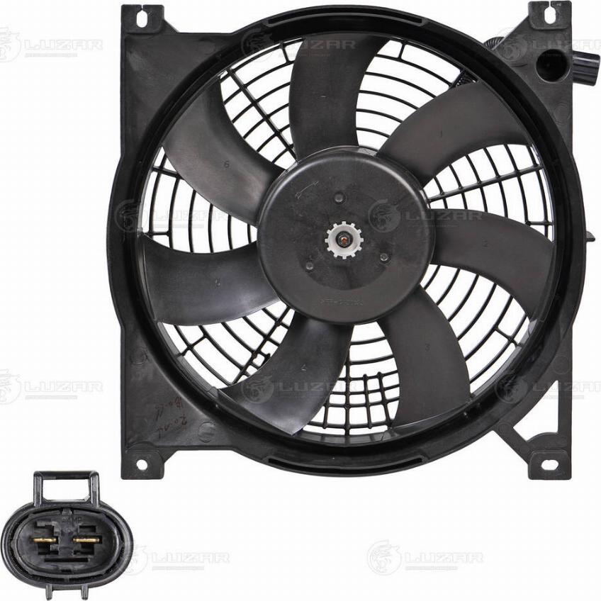 Luzar LFAC 0190 - Fan, A / C condenser car-mod.net