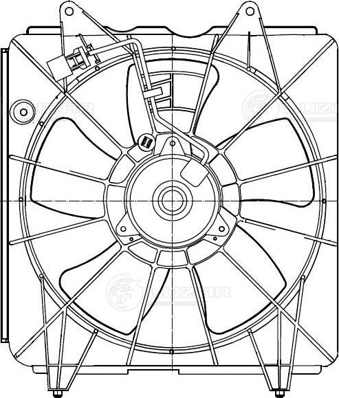 CARRO 082606450 - Fan, radiator car-mod.net