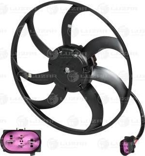 Luzar LFc 1803 - Fan, radiator car-mod.net