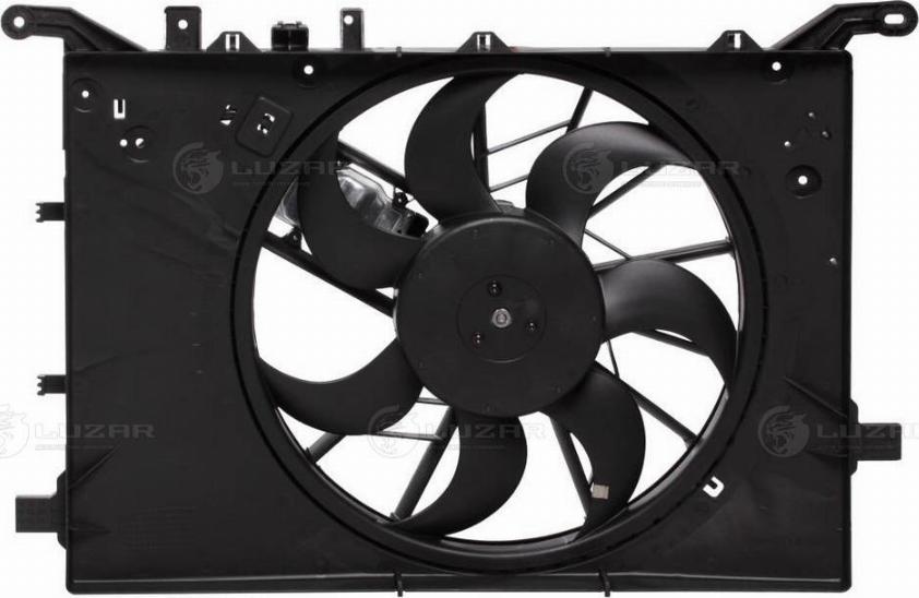 Luzar LFK 1056 - Fan, radiator car-mod.net