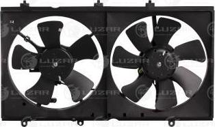 Luzar LFK 1100 - Fan, radiator car-mod.net