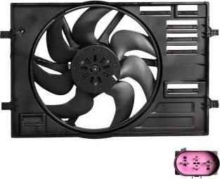 Luzar LFK 1812 - Fan, radiator car-mod.net