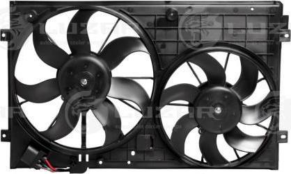 Luzar LFK18K2 - Fan, radiator car-mod.net