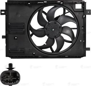 Luzar LFK 2008 - Fan, radiator car-mod.net