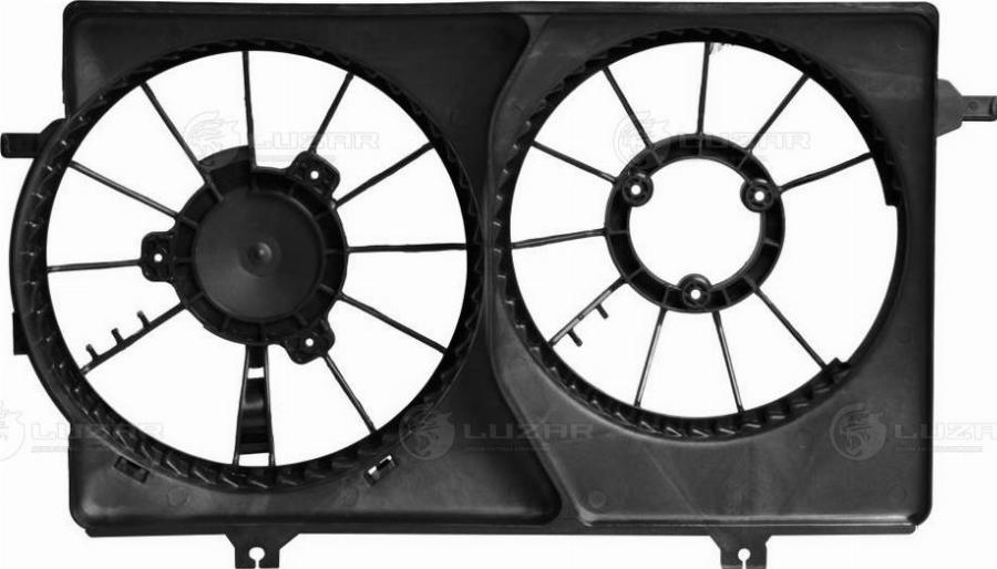 Luzar LFS 01270 - Cover, fan housing (engine cooling) car-mod.net
