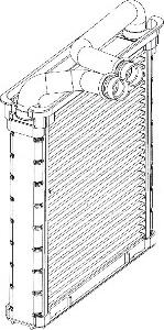 Luzar LRh 18N6 - Heat Exchanger, interior heating car-mod.net