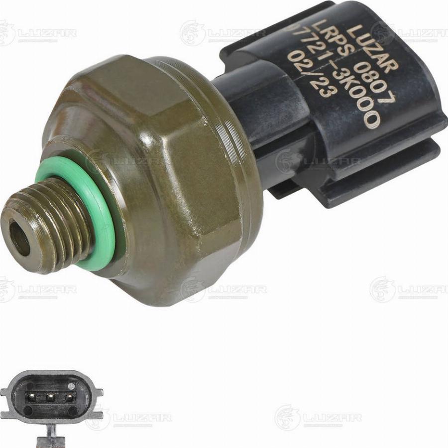 Luzar LRPS 0807 - Pressure Switch, air conditioning car-mod.net