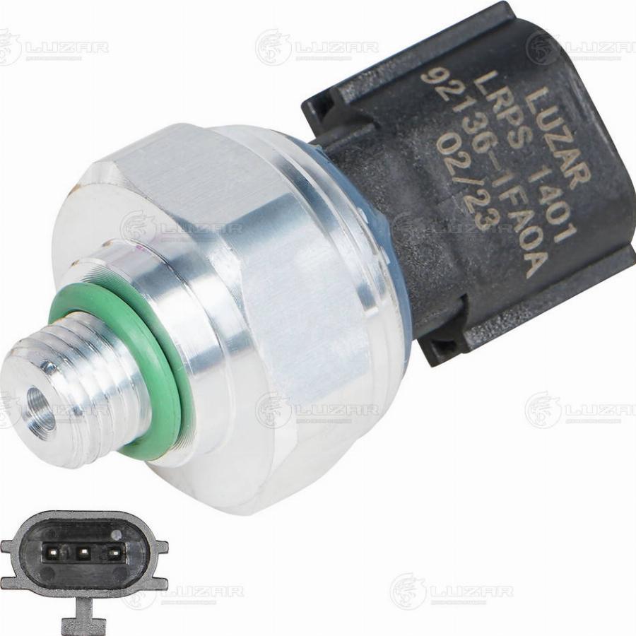 Luzar LRPS 1401 - Pressure Switch, air conditioning car-mod.net