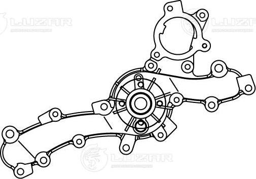 Luzar LWP 1928 - Water Pump car-mod.net