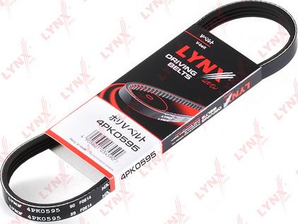 LYNXauto 4PK0595 - V-Ribbed Belt car-mod.net