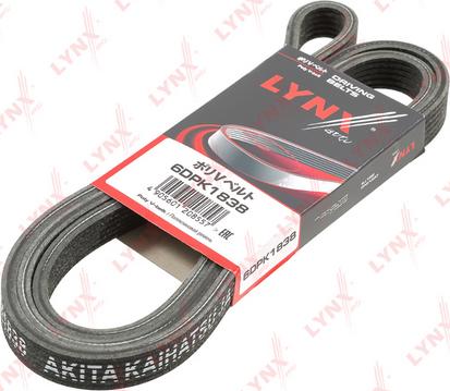 LYNXauto 6DPK1838 - V-Ribbed Belt car-mod.net
