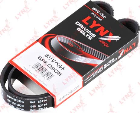 LYNXauto 6PK0905 - V-Ribbed Belt car-mod.net