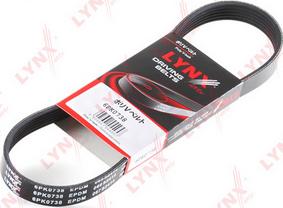 LYNXauto 6PK0738 - V-Ribbed Belt car-mod.net