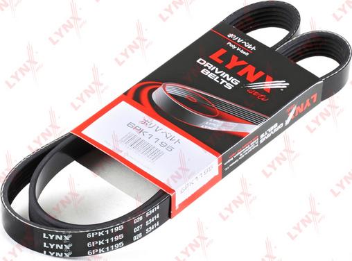 LYNXauto 6PK1195 - V-Ribbed Belt car-mod.net