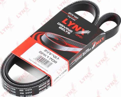 LYNXauto 6PK1708 - V-Ribbed Belt car-mod.net