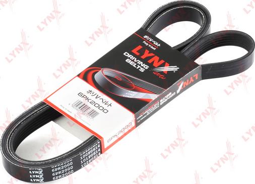 LYNXauto 6PK2000 - V-Ribbed Belt car-mod.net