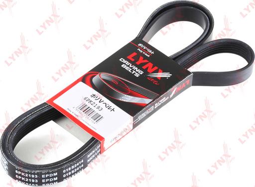 LYNXauto 6PK2193 - V-Ribbed Belt car-mod.net
