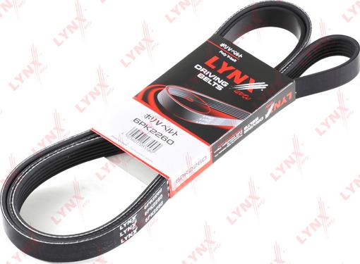 LYNXauto 6PK2260 - V-Ribbed Belt car-mod.net