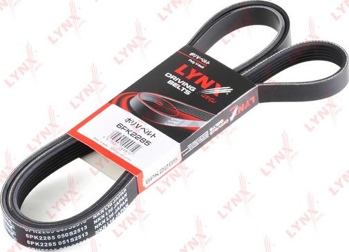 LYNXauto 6PK2285 - V-Ribbed Belt car-mod.net