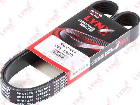 LYNXauto 8PK1225 - V-Ribbed Belt car-mod.net